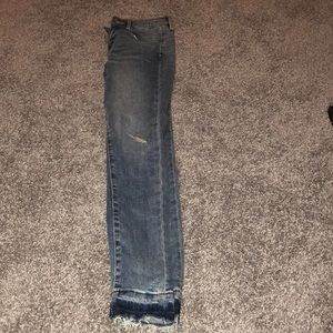 High Rise skinny jeans